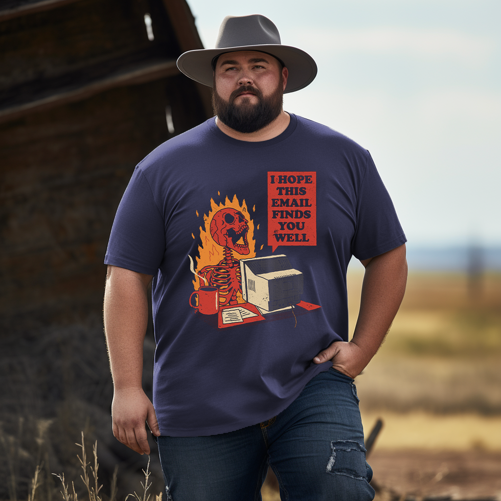 Men's You've Got Mail Plus Size T-shirt