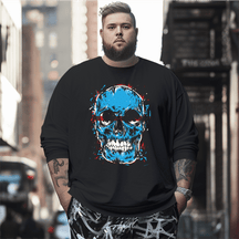 SKULLS Size Long Sleeve T-Shirt