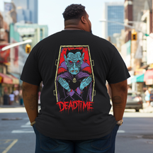 Dead Time Plus Size Men T-Shirt