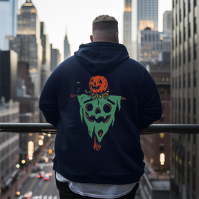 Halloween Men's Plus Size Hoodie