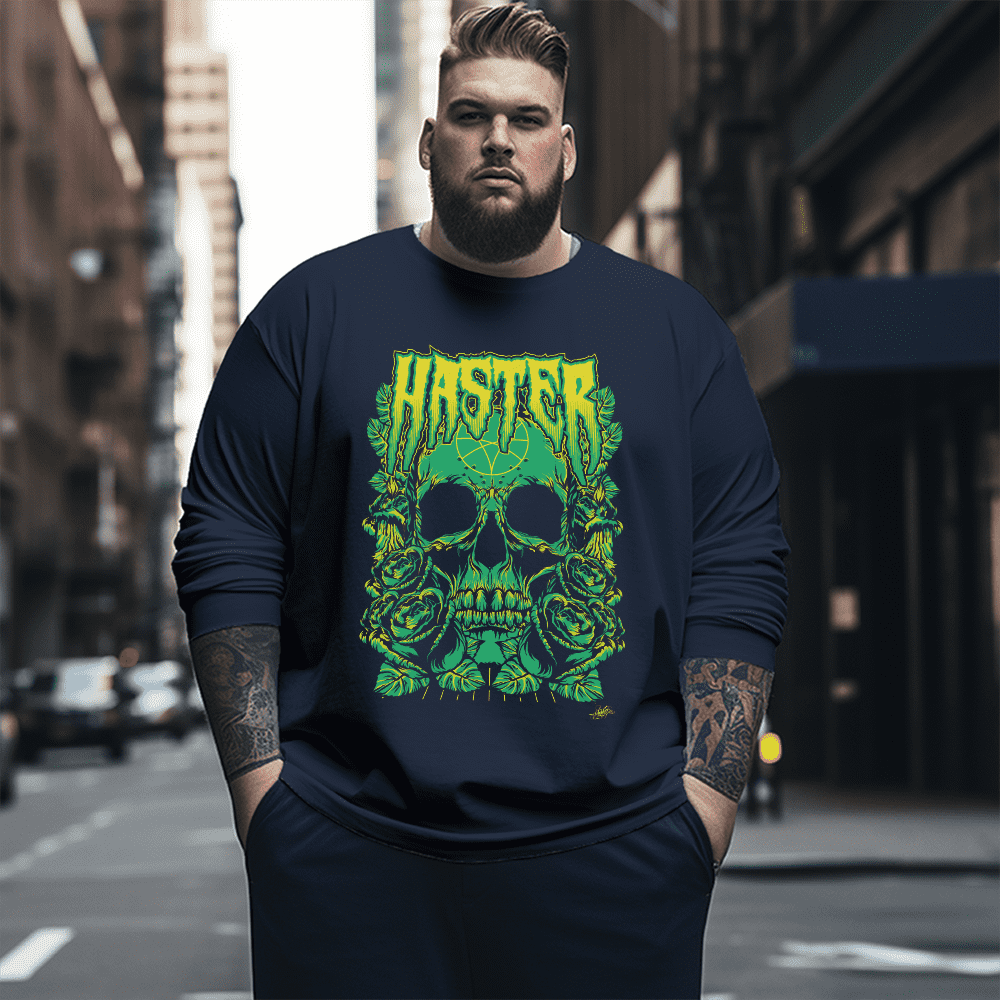 Haster Plus Size Long Sleeve T-Shirt