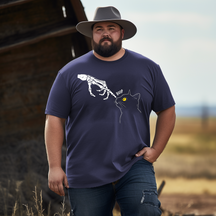 Men's Spooky Boop Plus Size T-shirt