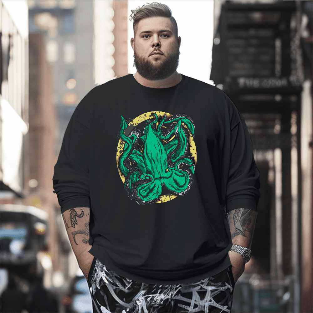 THE SEA IS OURS Plus Size Long Sleeve T-Shirt