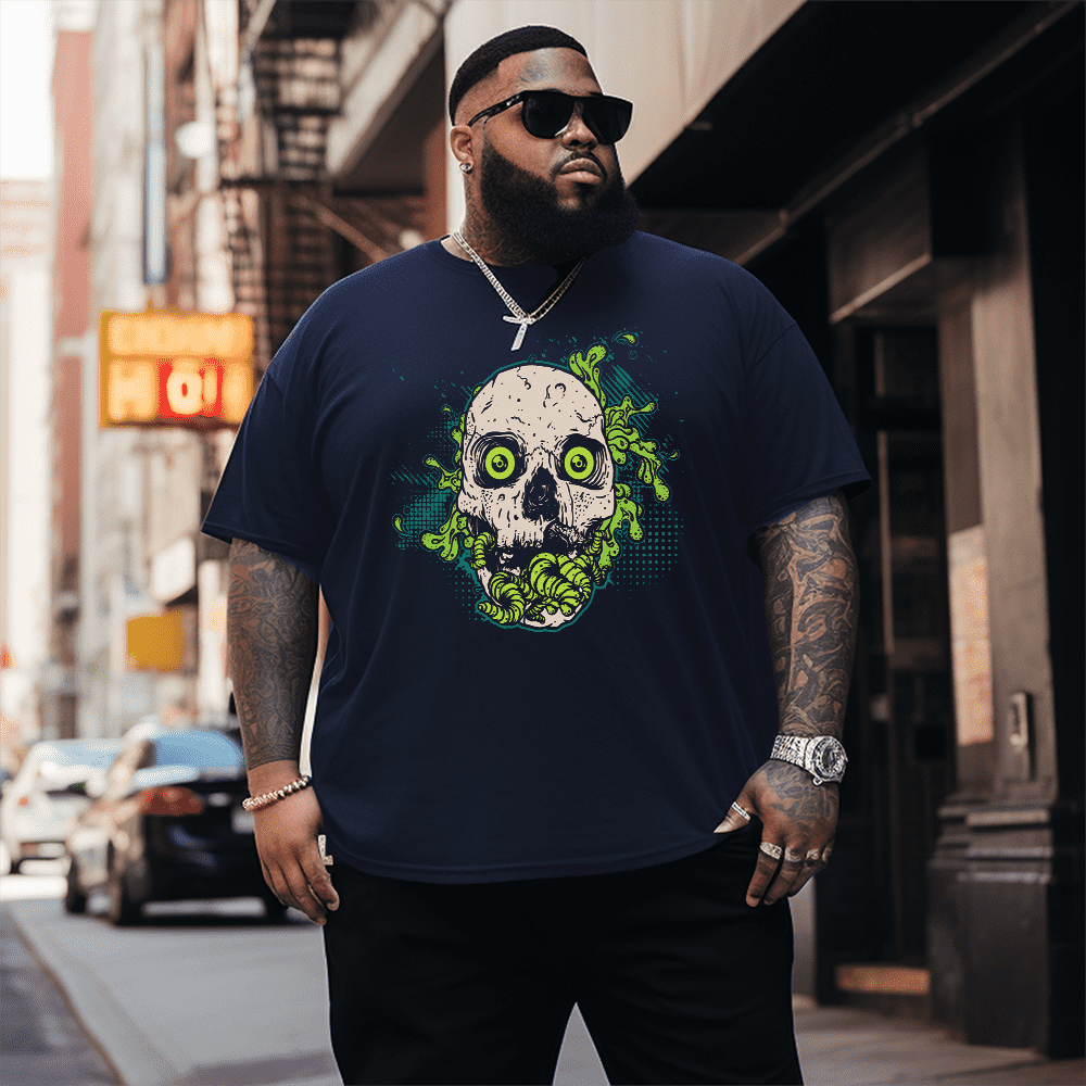 Skulls Plus Size T-Shirt