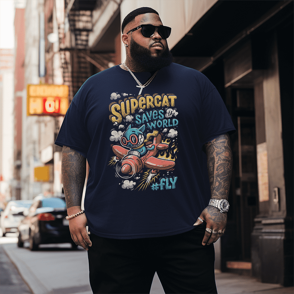 Supercat Plus Size T-Shirt