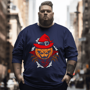 Halloween Plus Size Long Sleeve T-Shirt