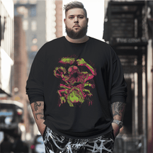 Organic Metal Plus Size Long Sleeve T-Shirt