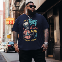 Keep The Distance Plus Size T-Shirt