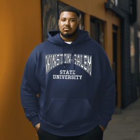 WINSTON-SALEM STATE UNIVERSITY Men's Plus Size Hoodie