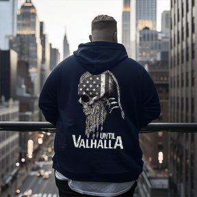 Until Valhalla Men's Plus Size Hoodie