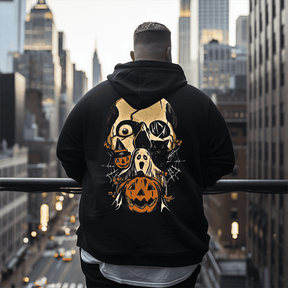 Halloween Is Watching Men's Plus Size Hoodie