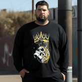 Fallen King Plus Size Long Sleeve T-Shirt