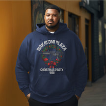 NAKATOMI PALZA CHRISTMAS PARTY  Christmas Men's Plus Size Hoodie