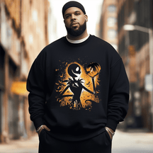 Halloween Men's Plus Size Sweatshirt