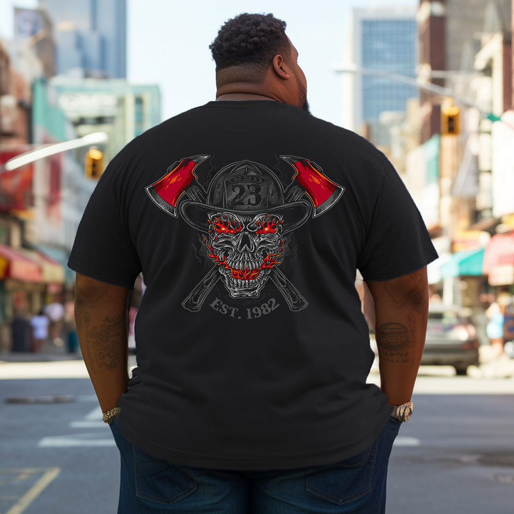 EST 1982 Plus Size Men T-Shirt