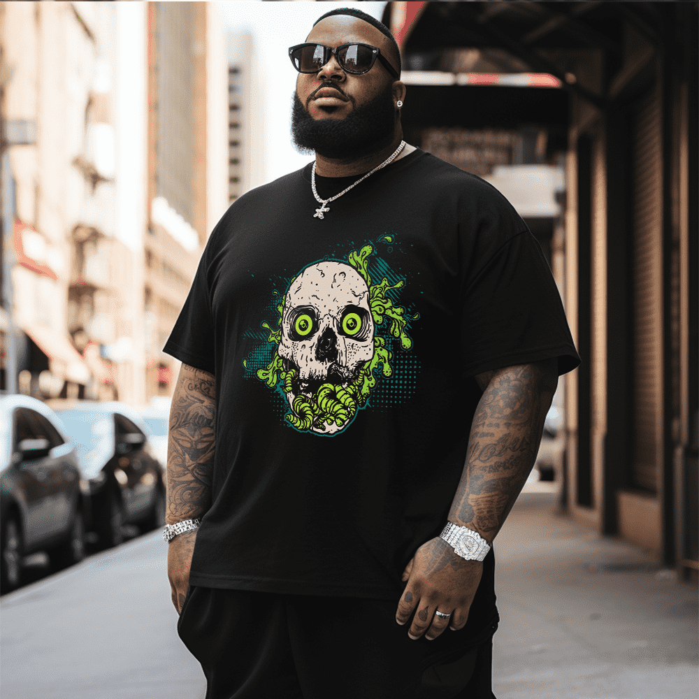 Skulls Plus Size T-Shirt