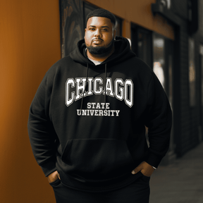 CHICAGO  STATE UNIVERSITY   Men's Plus Size Hoodie