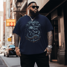 Skull and Anchor Plus Size T-Shirt