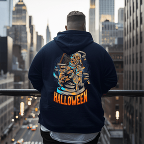 Halloween Men's Plus Size Hoodie