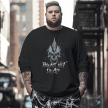 Punks Not Dead Plus Size Long Sleeve T-Shirt