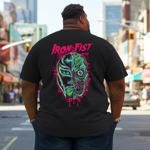 Iron Fist Plus Size Men T-Shirt