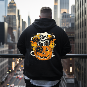 Every day is Halloween Men's Plus Size Hoodie