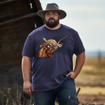 Men's Shot for Shot Plus Size T-shirt