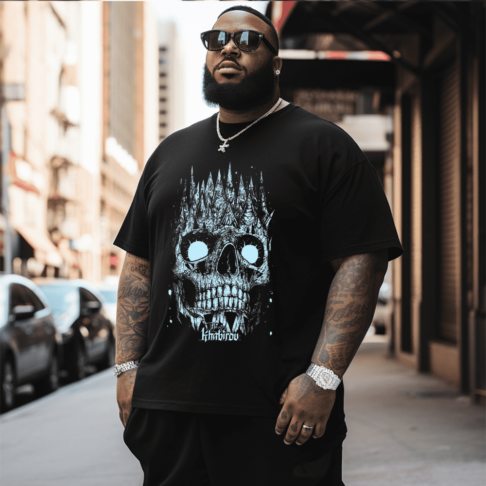 Skeleton Castle Plus Size T-Shirt