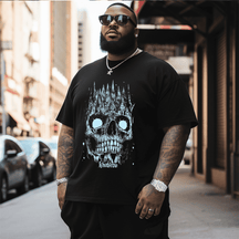 Skeleton Castle Plus Size T-Shirt