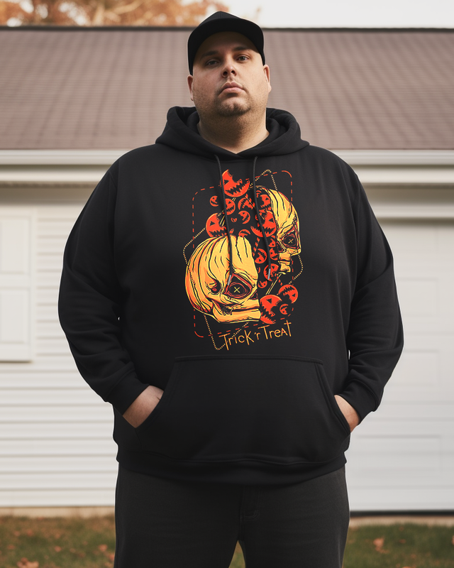 Men's Always Check Your Candy Plus Size Hoodie