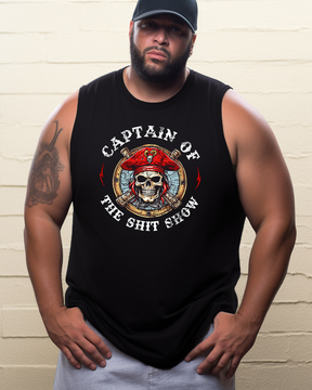 Captain Of The Shit Show Men's Sleeveless Tee