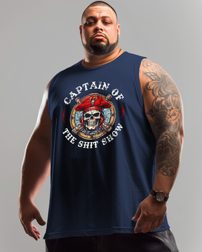 Captain Of The Shit Show Men's Sleeveless Tee