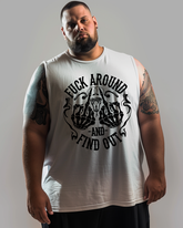 FUCK AROUND AND FIND OUT Bones Men's Sleeveless Tee