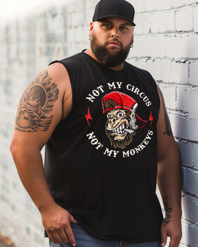 Not My Circus Not My Monkeys Men's Sleeveless Tee