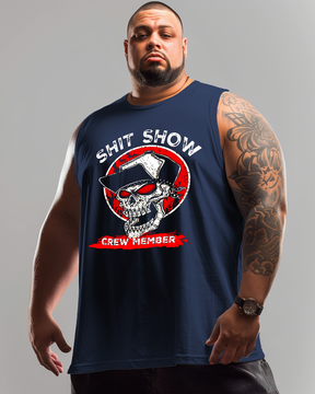 Shit Show Crew Member Men's Sleeveless Tee