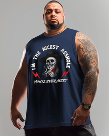 I'm The Nicest Asshole You'll Ever Meet Men's Sleeveless Tee