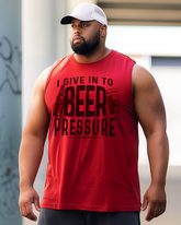 Beer Pressure Men's Sleeveless Tee