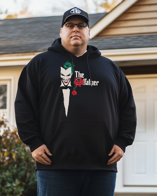 Men's Beneath the Mask Plus Size Hoodie