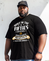 Built In The 50s Men's Plus Size T-shirt