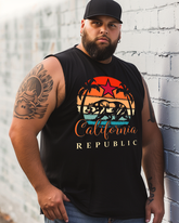 California Republic Men's Sleeveless Tee