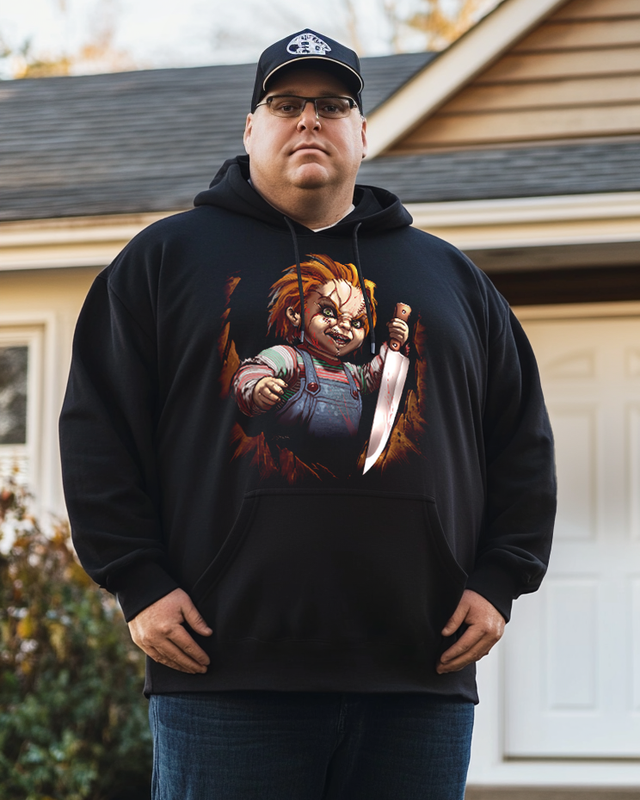 Men's Chucky Plus Size Hoodie