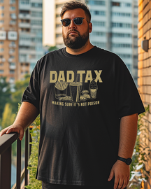 DAD TAX Plus Size T-Shirt & Short