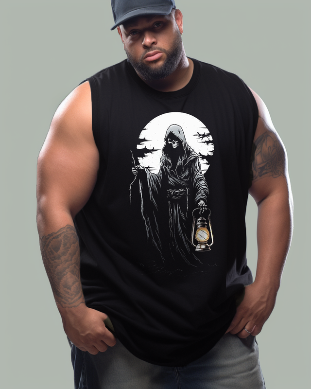 Exclusive Grim Reaper Men's Sleeveless Tee