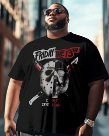 Friday the 13th Men's Plus Size T-shirt