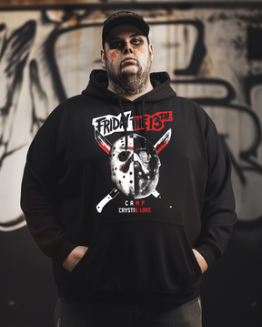 Men's Friday The 13th Plus Size Hoodie