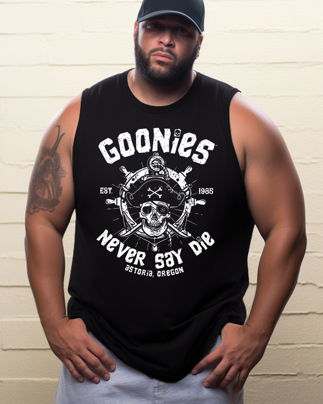 GOONIES NEVER SAY DIE Men's Sleeveless Tee