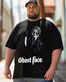 Ghost Face Men's Plus Size T-shirt