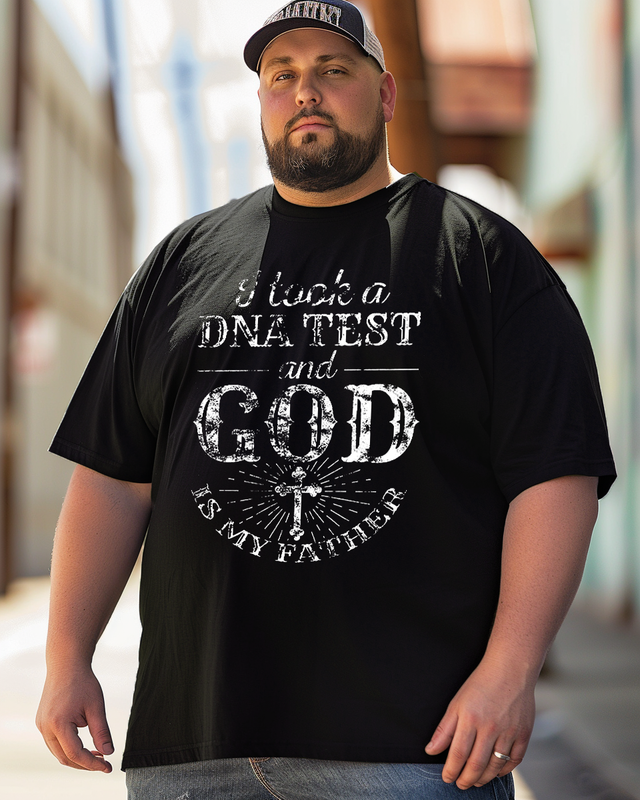 God on Men's Plus Size T-shirt
