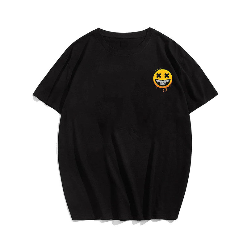 Men's Grimace EMOJI Skull Plus Size T-Shirt & Short