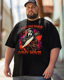 Halloween Horror Nights Men's Plus Size T-shirt